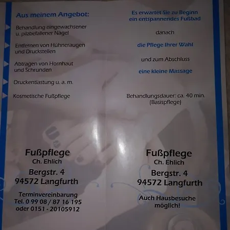 Ferienapartment 38 Sonnenwald Apartament Langfurth (Freyung-Grafenau)